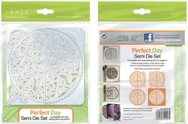 Tonic Topper Die Set - PERFECT DAY  **HALF PRICE**