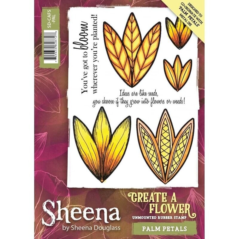 Create A Flower Stamp sets NEW!  - PALM PETALS   **Less than Half Price**