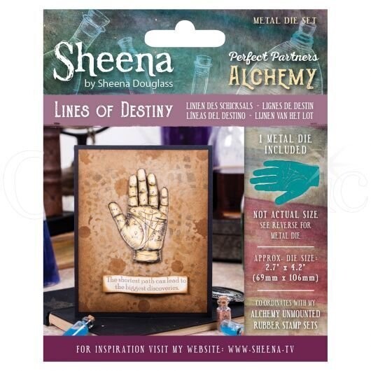 Sheena Douglass ALCHEMY Die Set - LINES OF DESTINY