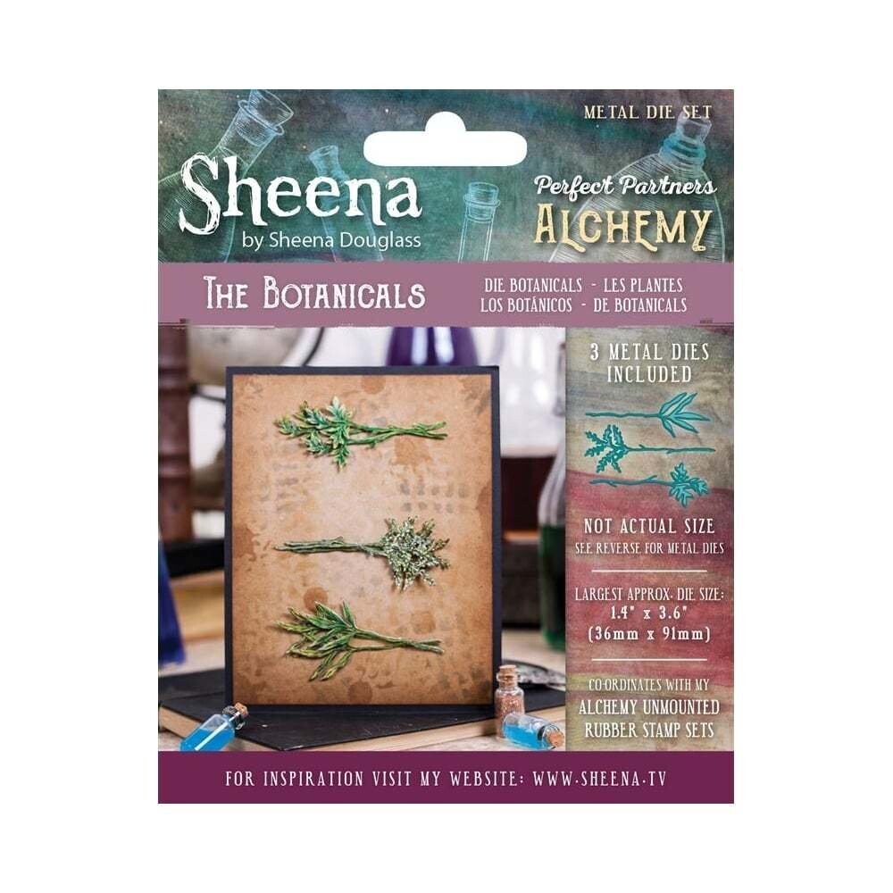 Sheena Douglass ALCHEMY Die Set - THE BOTANICALS