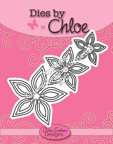 Dies by Chloe NEW! CHCC-025 LAYERED FLOWER
