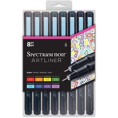 Spectrum Noir ARTLINER 8 pk BRIGHT