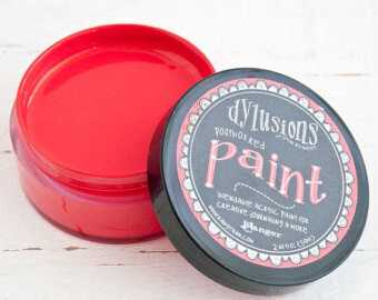 Dylusions Paint - POSTBOX RED