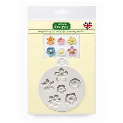 Katy Sue Designs Silicone Mould - FLOWERS