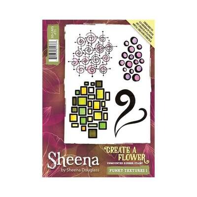 Create A Flower Stamp sets - FUNKY TEXTURES 1