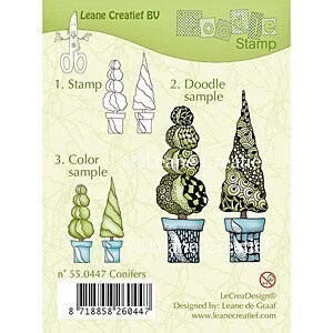 Leane Creatief BV Stamps - CONIFERS
