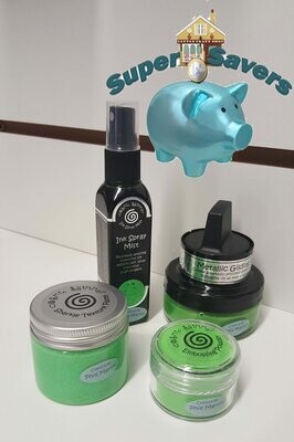 Phil Martin &amp; Cosmic Shimmer - CARNIVAL RANGE 1 - Offer 1- LIME BURST