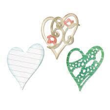 Sizzix Thinlits Die - 658917 LAYERS OF LOVE x 3 Dies  **HALF PRICE**