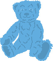 LR0393 TINY&#39;S TEDDY BEAR  die by Marianne Designs Creatables