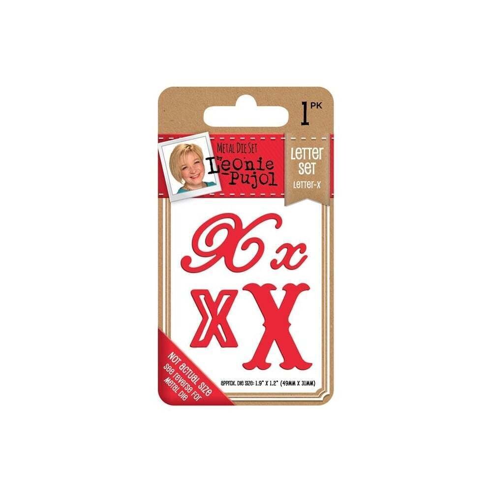 Leonie Pujol Typography Dies - X