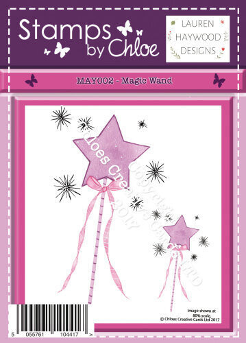 Stamps by Chloe NEW! MAY002 MAGIC WAND Stamps