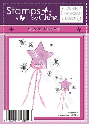 Stamps by Chloe NEW! MAY002 MAGIC WAND Stamps