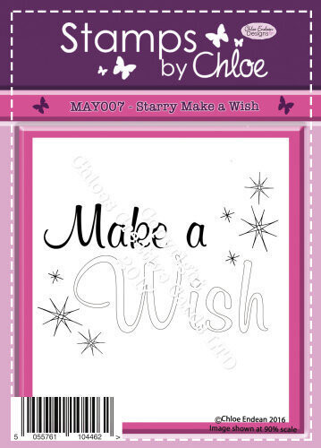 Stamps by Chloe NEW! MAY007 MAKE A WISH Stamp