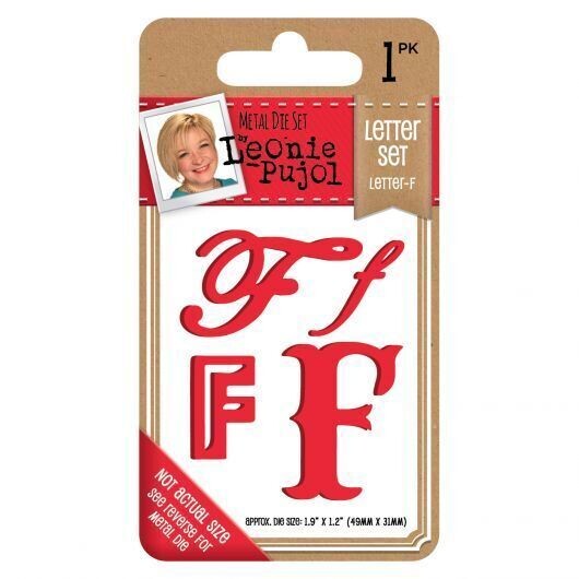 Leonie Pujol Typography Dies - F