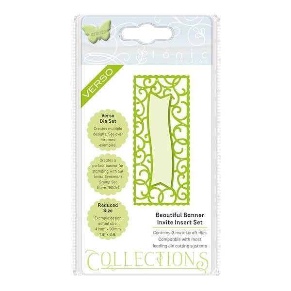 Tonic Invite Die Collection - BEAUTIFUL BANNER