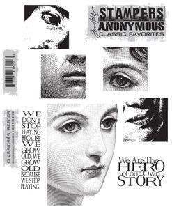 Stampers Anonymous Stamp set - CLASSICS #5 by Tim Holtz