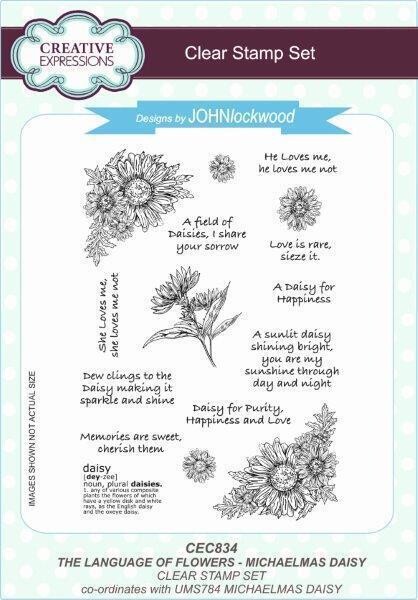 The Language of Flowers by John Lockwood - MICHAELMAS DAISY **25% off**