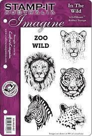 Stamp It Australia - IN THE WILD  **LESS THAN HALF PRICE**