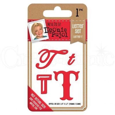 Leonie Pujol Typography Dies - T