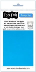 Fab Foils - GLITTER TURQUOISE