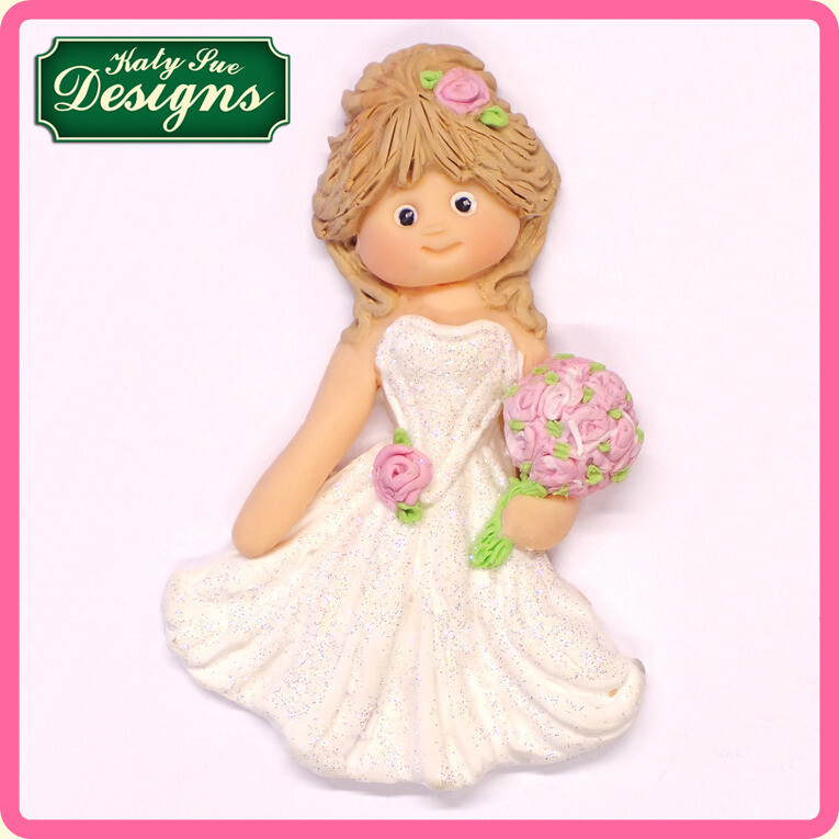Katy Sue Designs &amp; Sugar Buttons Mould - BRIDE