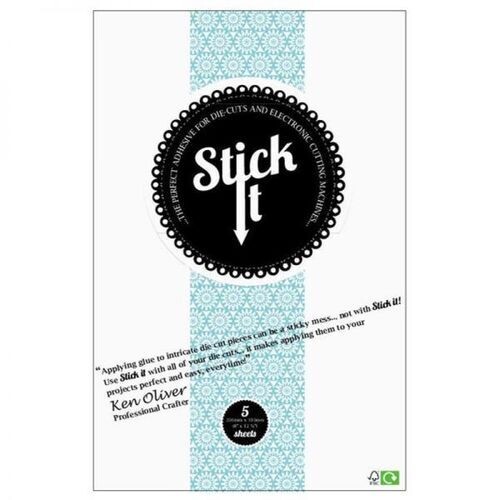 Stick It Adhesive Sheets - A4 (5 x sheets)