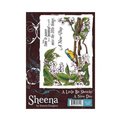 Sheena Douglass A6 Stamp set  - A NEW DAY **HALF PRICE**