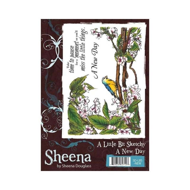 Sheena Douglass A6 Stamp set  - A NEW DAY **HALF PRICE**