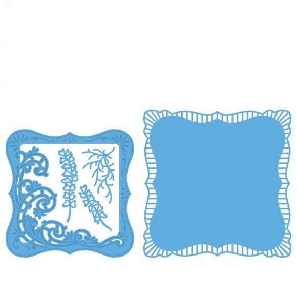 LR0470 FRILLY SQUARE die by Marianne Designs Creatables
