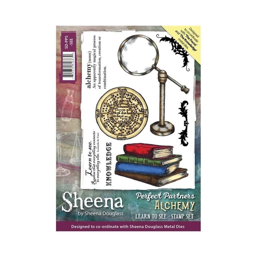 Sheena Douglass ALCHEMY Stamp Set - LEARN TO SEE