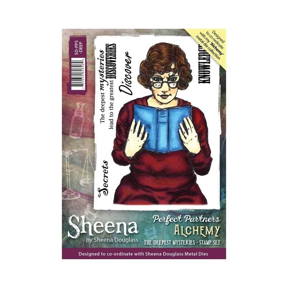Sheena Douglass ALCHEMY Stamp Set - THE DEEPEST MYSTERIES