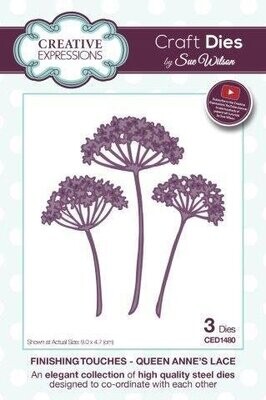 Dies by Sue Wilson - Finishing Touches - QUEEN ANNE&#39;S LACE CED1480