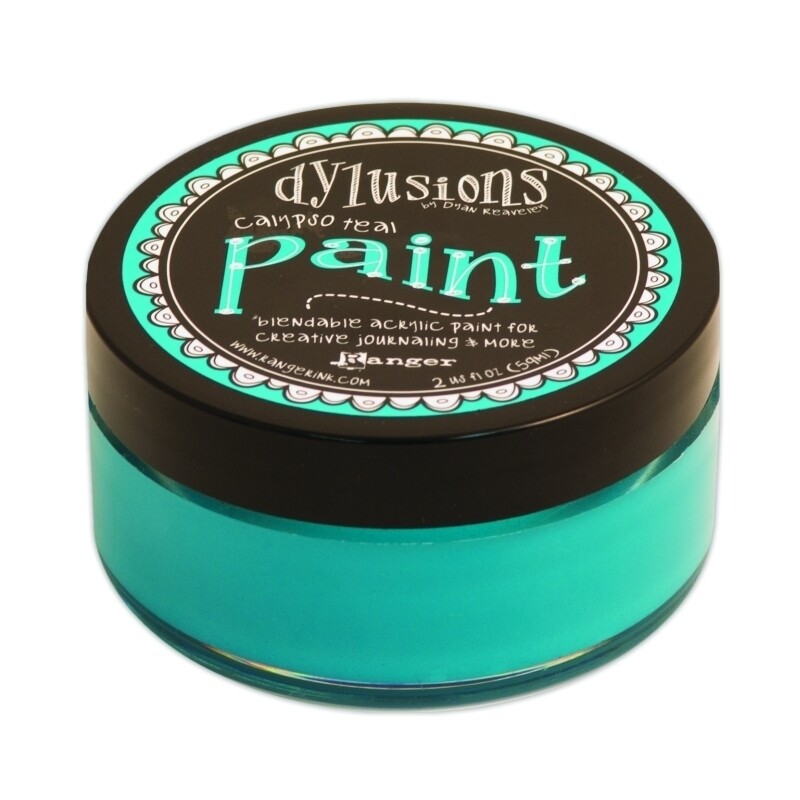 Dylusions Paint - CALYPSO TEAL