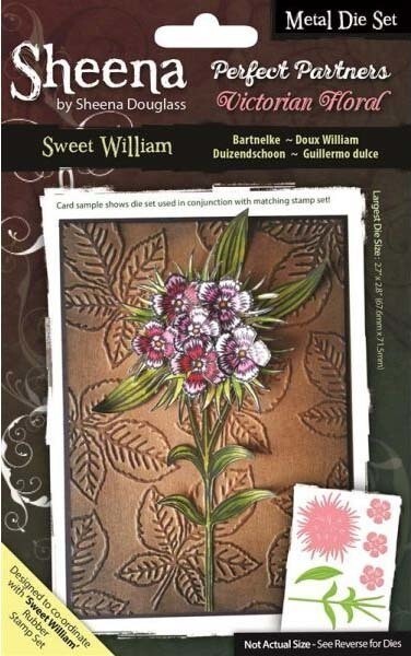 Perfect Partners Victorian Floral Die Set - SWEET WILLIAM  **LESS THAN HALF PRICE**