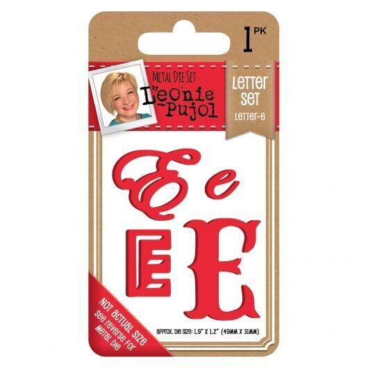 Leonie Pujol Typography Dies - E