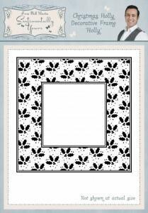Sentimentally Yours - Christmas Holly Decorative Frame HOLLY