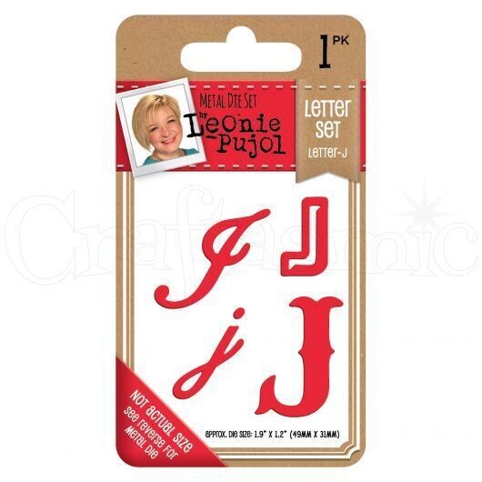 Leonie Pujol Typography Dies - J