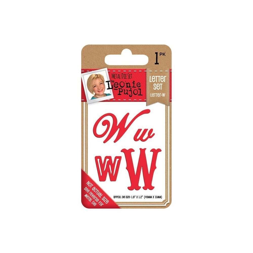 Leonie Pujol Typography Dies - W