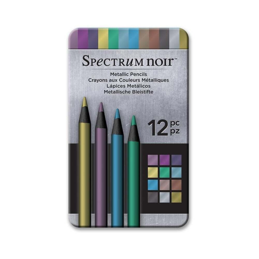 Spectrum Noir Pencils - The METALLICS x 12