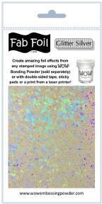 Fab Foils - GLITTER SILVER