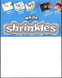 Shrink Art Shrinkles - WHITE