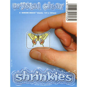 Shrink Art Shrinkles - CRYSTAL CLEAR