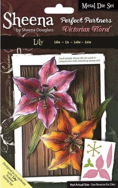 Perfect Partners Victorian Floral Die Set - LILY