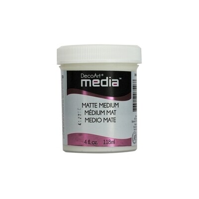 DecoArt - Media Matte Medium - CLEAR 4 fl.oz