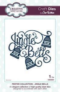 Dies by Sue Wilson - Festive - JINGLE BELLS  **More than 50% off**