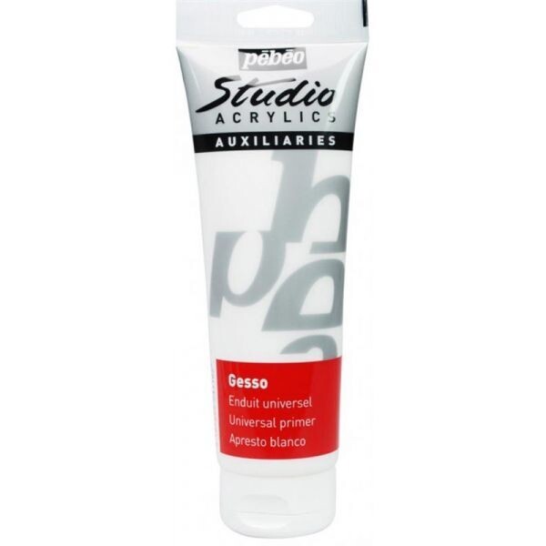 Pebeo Gesso Acrylic paint - WHITE
