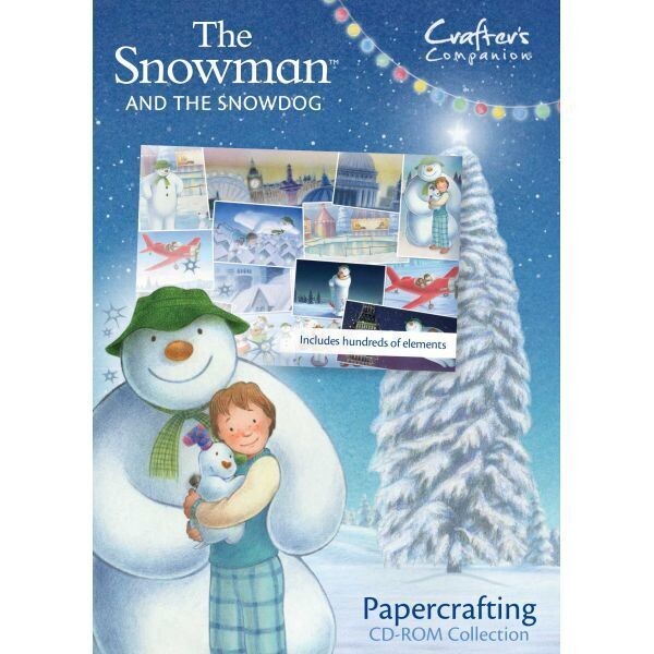 The Snowman &amp; Snowdog Papercrafting CD