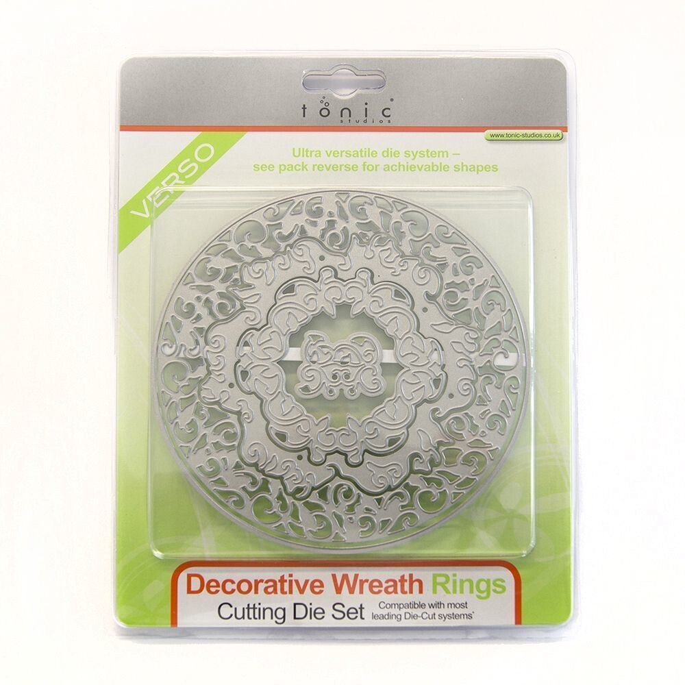 Tonic Verso Dies - Decorative Wreath Rings  **LESS THAN HALF PRICE**