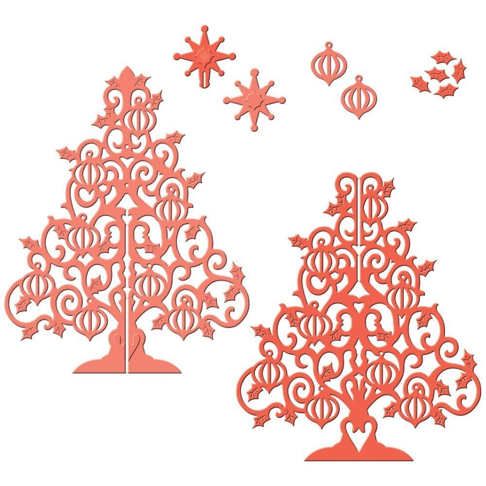 Spellbinders Holiday - 3 D Tree