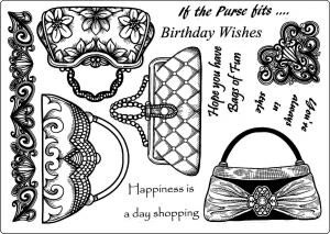 Creative Expressions Unmount A5 BAGS OF STYLE ** OVER 50% OFF**